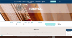 Desktop Screenshot of albergoeuropa.net