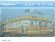 Tablet Screenshot of albergoeuropa.le.it